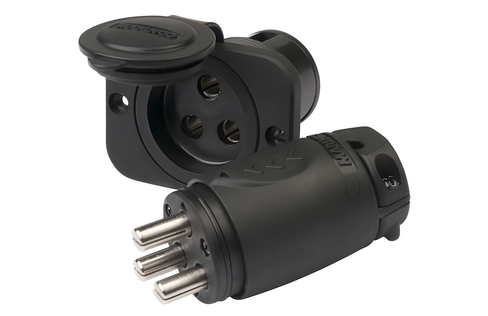 3-Wire Motor Plug w Receptacle